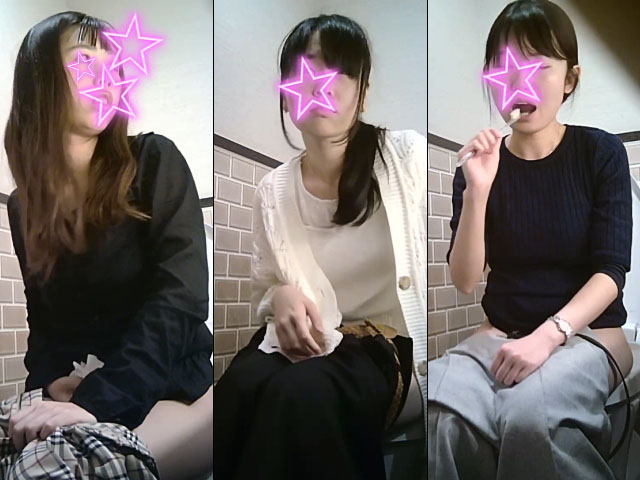 プレミアム美盗トイレ vol.4　鼻ほじ耳ほじ！歯磨き･･･トイレでくつろぐ娘さん♪全６名収録