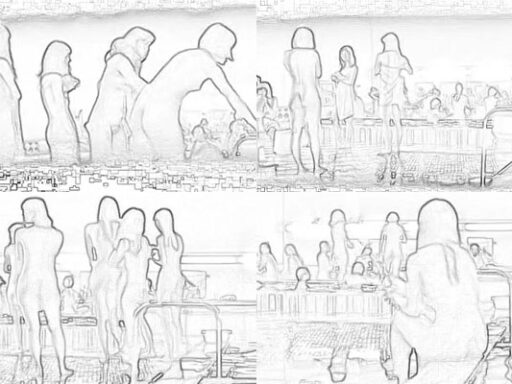 【レア】これはスゴい♥ JKがJKを隠し撮り♥リアルすぎる本物♥修学旅行 浴室盗撮 ♥ 06