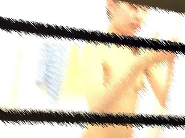 清楚系お姉さんの民家風呂