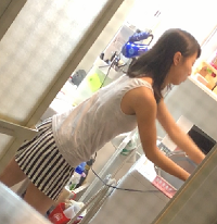 シャワーを撮られたCちゃん１